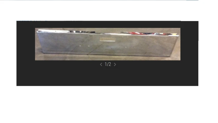 Boxed End Freightliner FLD Classic Bumper 18" - Image 2