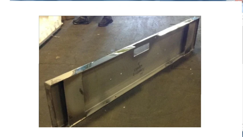 Boxed End Freightliner FLD Classic Bumper 18" - Image 3
