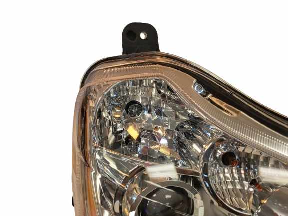Durabilt Headlight, Fits Kenworth T680 Chrome Halogen Projector Passenger Side, P54-6103-11000R - Image 5