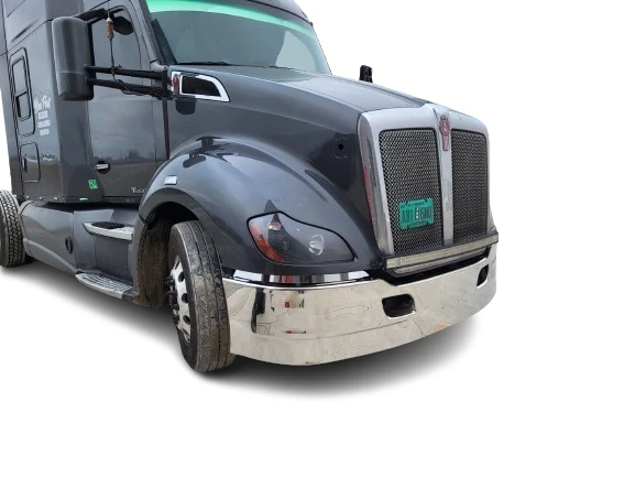 DuraBuilt Kenworth T680 Stainless Steel Bumper | W/Radar Cutout | KWB-680SSV - Image 3