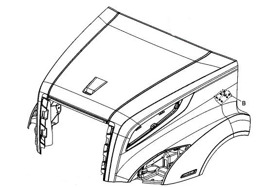 Durabuilt Volvo VNL Gen 3 Hood - Image 4
