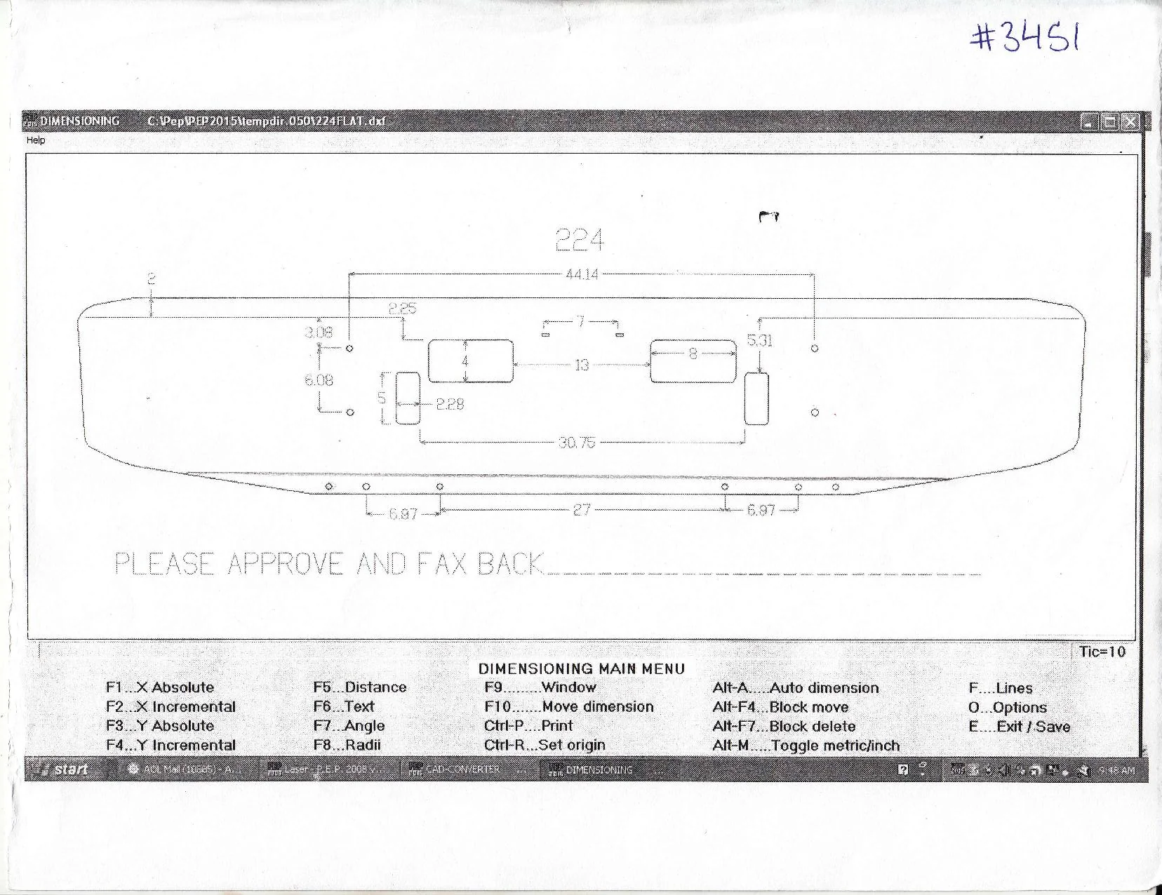 Freightliner 114SD Set Forward Axle Bumper 3451 - Image 3