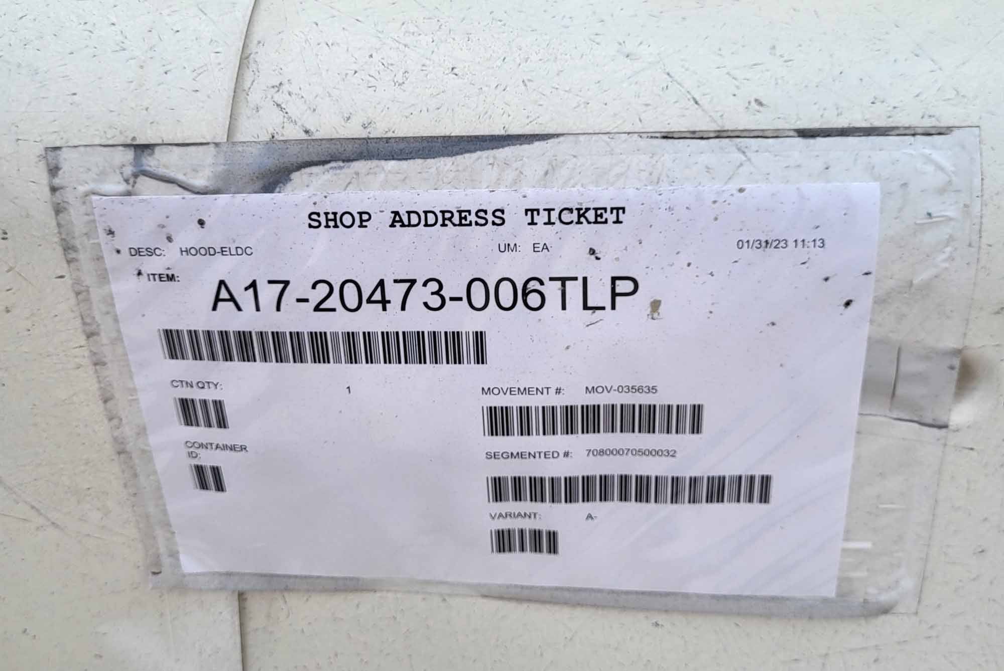 Freightliner Cascadia 116" Hood, OEM Take Off, U2383 - Image 14