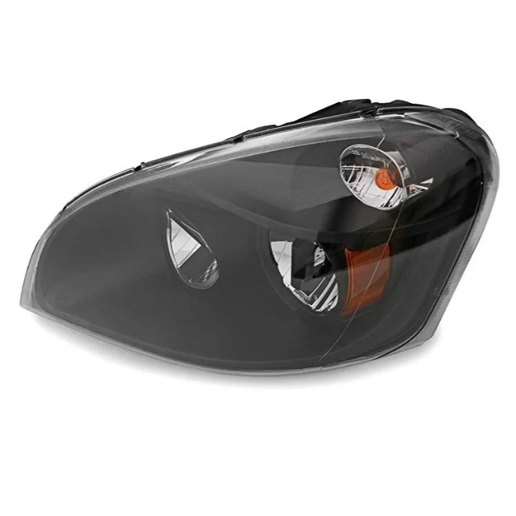Freightliner Cascadia Black LED Headlight Assembly Drivers Side LH 2008-2015