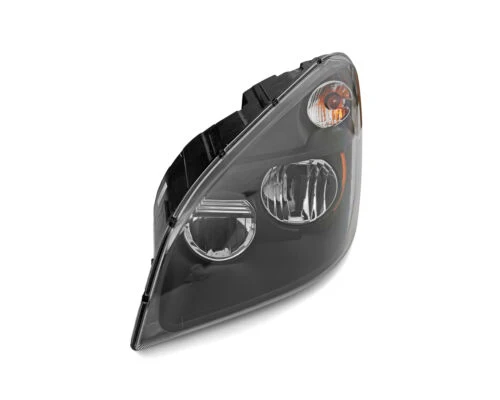 Freightliner Cascadia Black LED Headlight Assembly Drivers Side LH 2008-2015 - Image 2