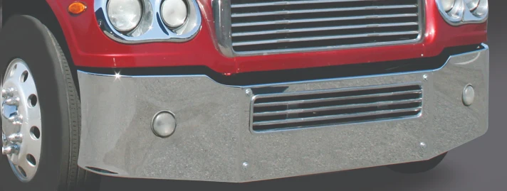 Freightliner Coronado Bumper Steel Chrome 3044 - Image 4