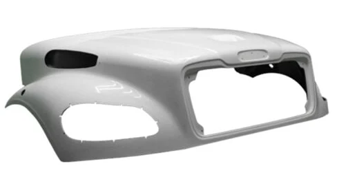 Value HD Freightliner M2 106 Hood w/o Bezel Notches, A17-14802-000 - Image 2