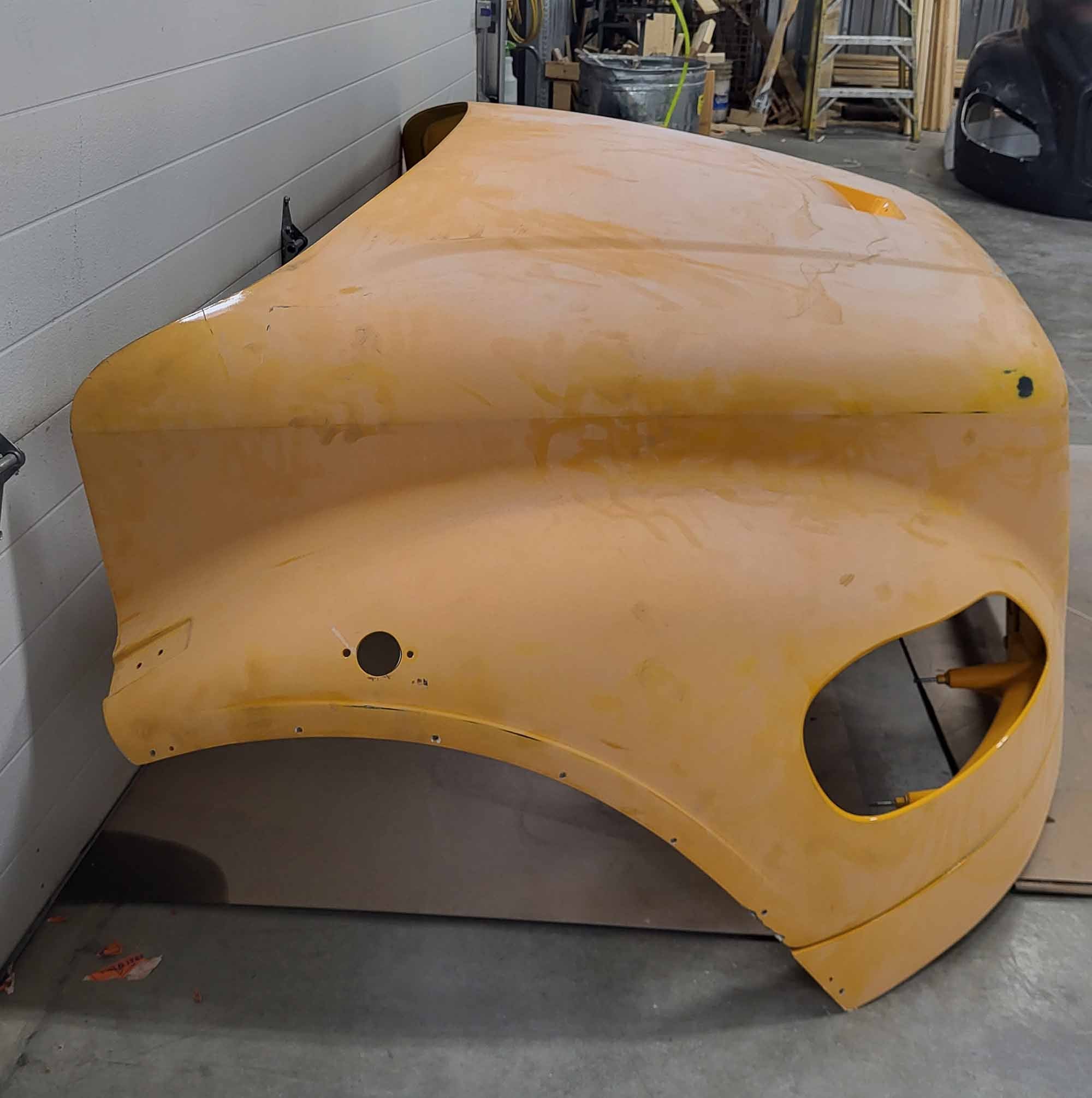 Freightliner M2 106 Hood, w/Valance, OEM Take Off, FLH-U2358 - Image 7