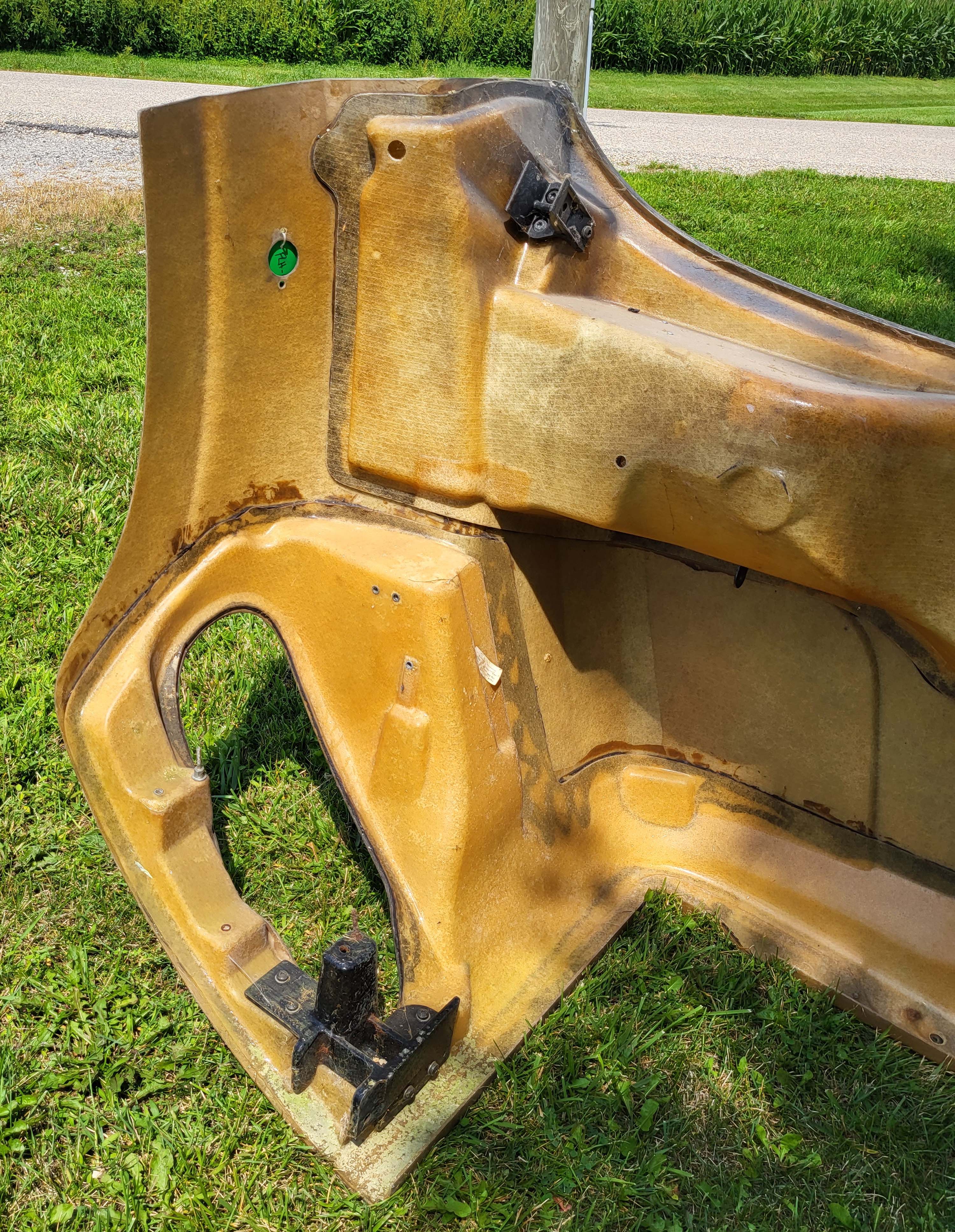 Freightliner M2 106V Vocational Series Hood, Bugeye H/L, OEM Take Off, U1306 - Image 11
