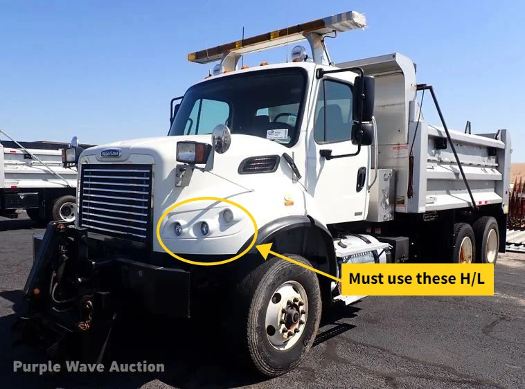 Freightliner M2 106V, Vocational Hood, OEM Take Off, U1310 - Image 14