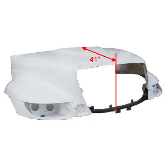 International 4100 / 4200 / 4300 / MV Hood 2010 & Newer - Image 2