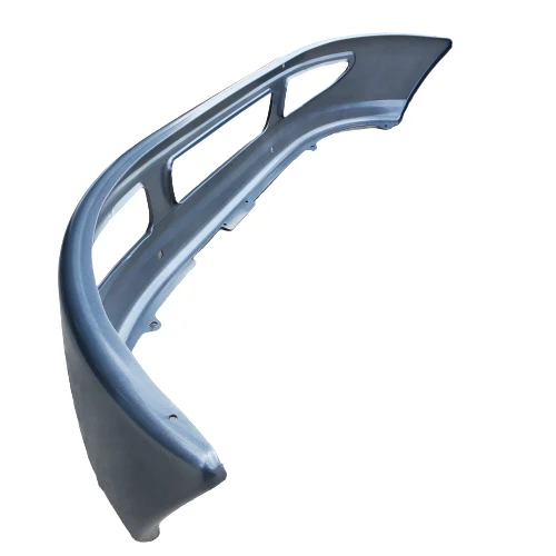 International 4300 / 4400/ 8600 Argent Silver  bumper. 2000-Up - Image 6