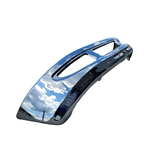 International 4300 / 4400 Bumper Steel Chrome - Image 3