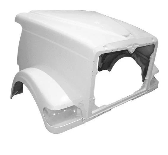 International 9900IX Long Hood w/Breathers
