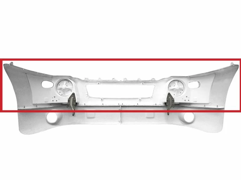 Durabuilt Fiberglass Kenworth T-2000 Fiberglass Bumper Center, N71-1001 - Image 3