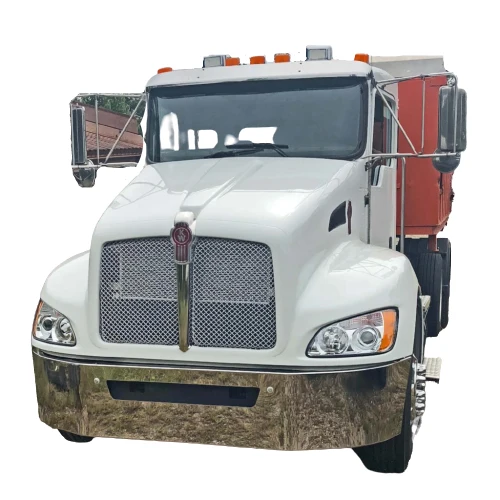 Aftermarket Chrome 16" Steel Bumper, Fits Kenworth T-270 & T-370 - Image 5