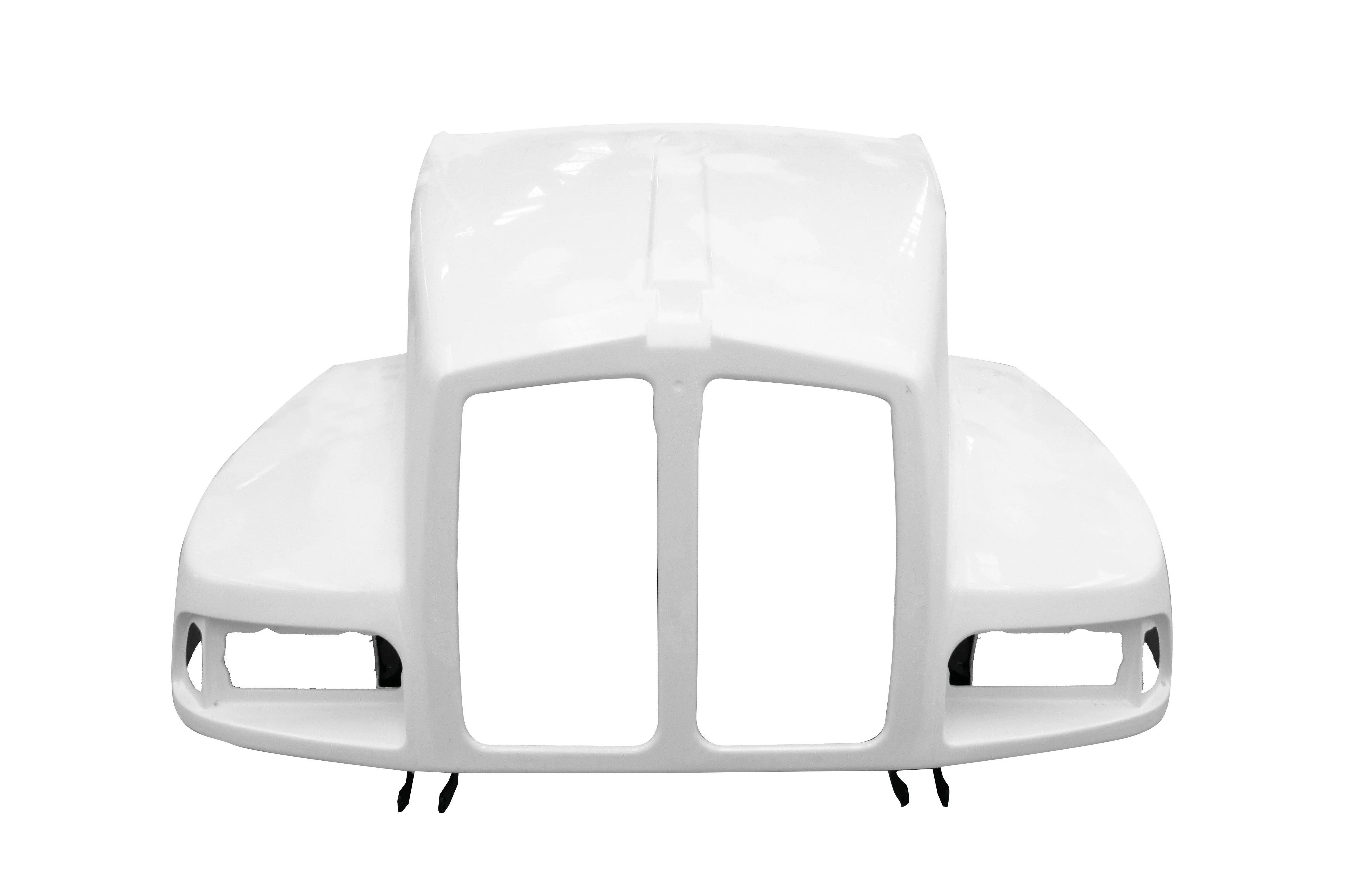 Durabuilt Fiberglass Replacement Hood For Kenworth T-600 1 Pcs. Replaces 3 Pcs. Hoods, K146-1231 - Image 4