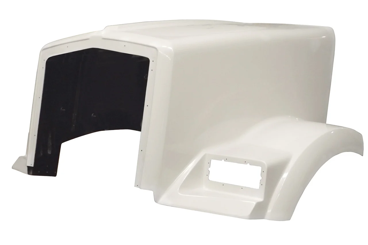 Quality Made Fiberglass hood, Fits Kenworth T800 Hood Split Fender Straight Cowl 1986 & Newer, K146-1074