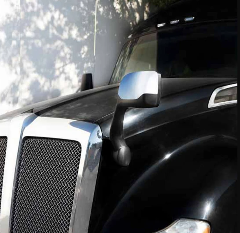 Value HD Hood Mirror | Kenworth T680 / T880 / Peterbilt 579 / 587 Gen 1 | Chrome (Driver Side) | L59-6003-201 - Image 4