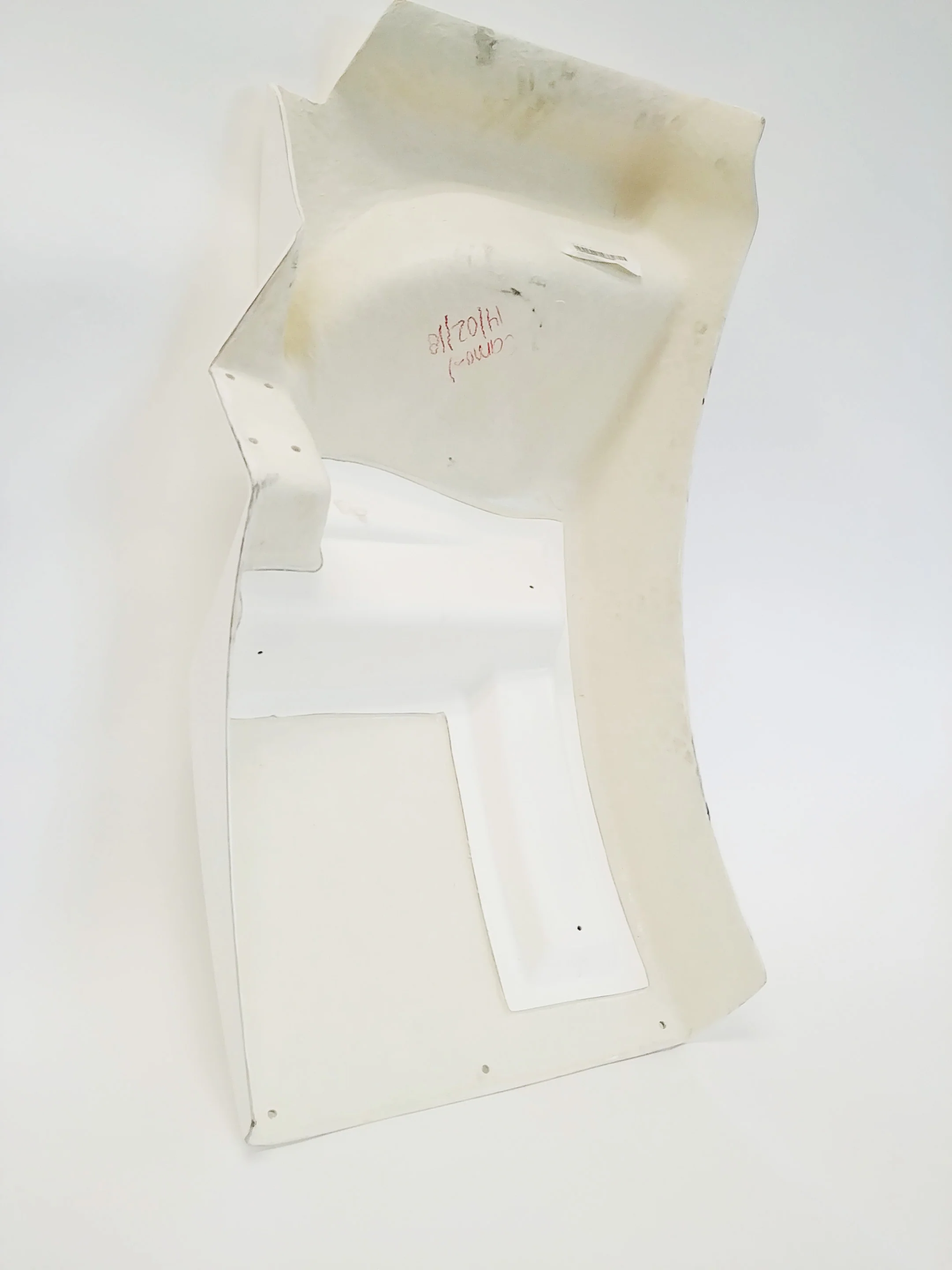 Durabuilt Fiberglass Fender Extension, Fits Kenworth T800-B for Split Fender Hood LH 2007 & Newer - Image 3
