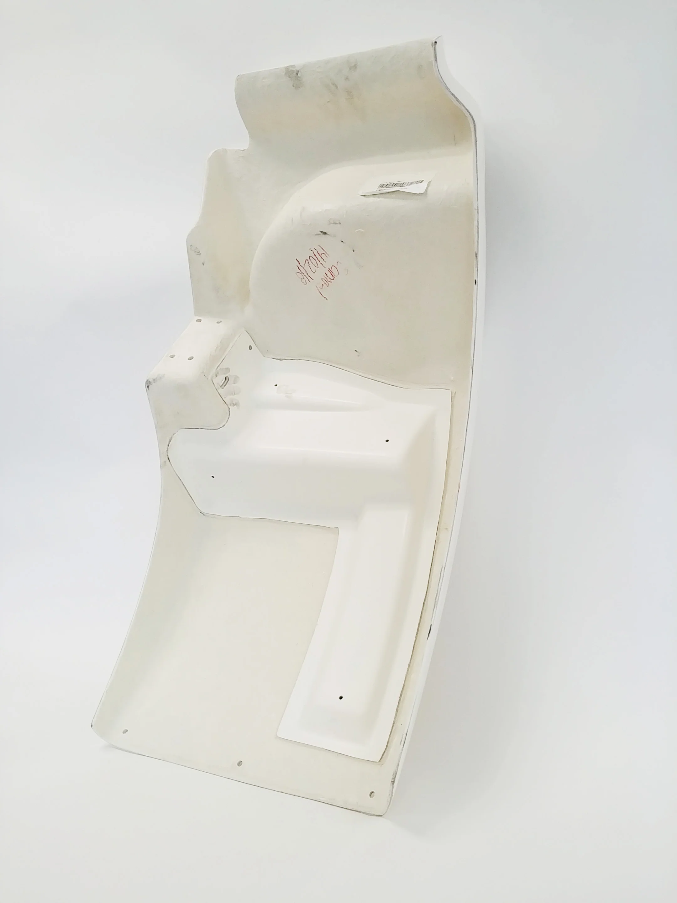 Durabuilt Fiberglass Fender Extension, Fits Kenworth T800-B for Split Fender Hood LH 2007 & Newer - Image 4