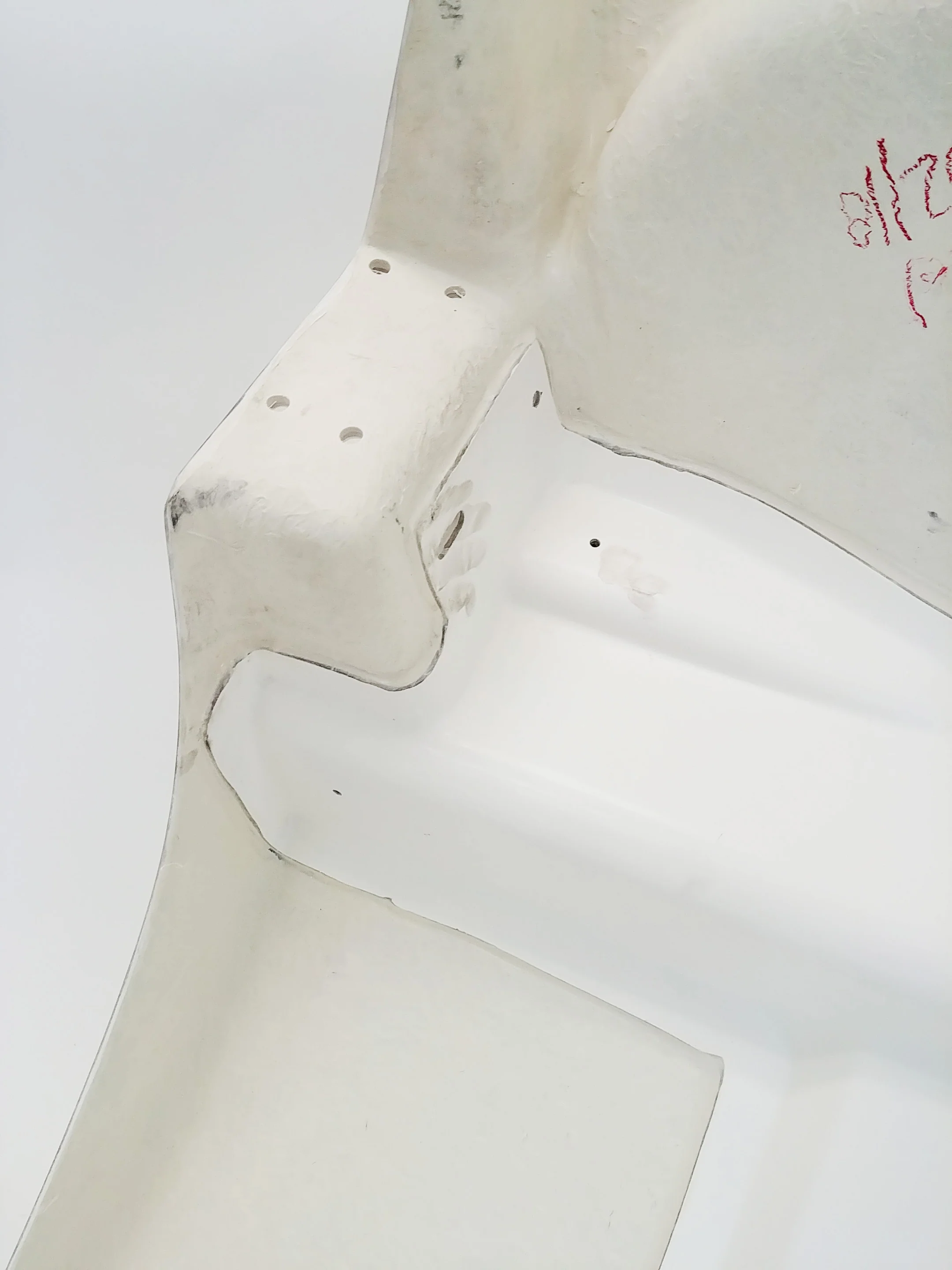 Durabuilt Fiberglass Fender Extension, Fits Kenworth T800-B for Split Fender Hood LH 2007 & Newer - Image 5