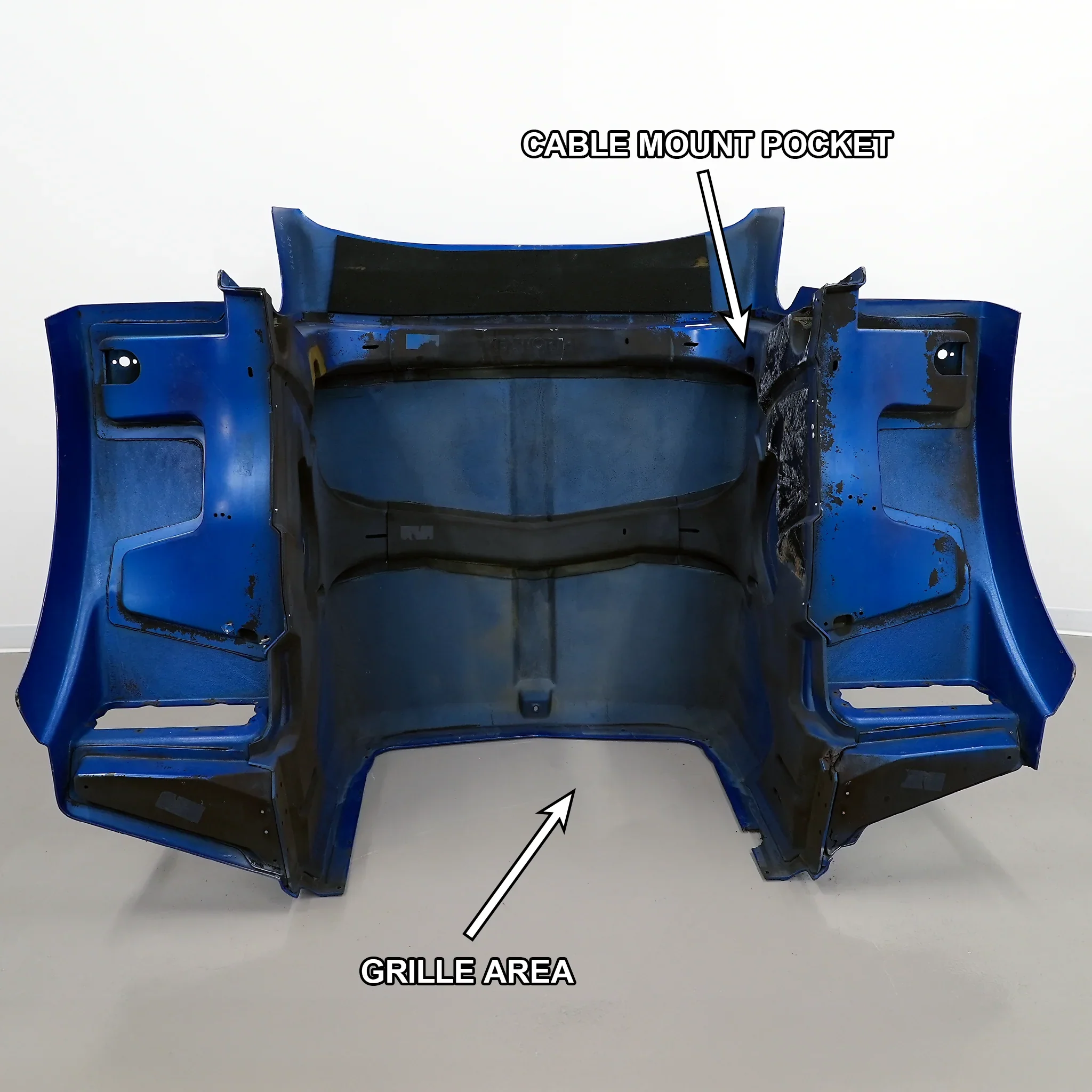 Kenworth T800 Hood Cable Mount Repair Kit - Image 3