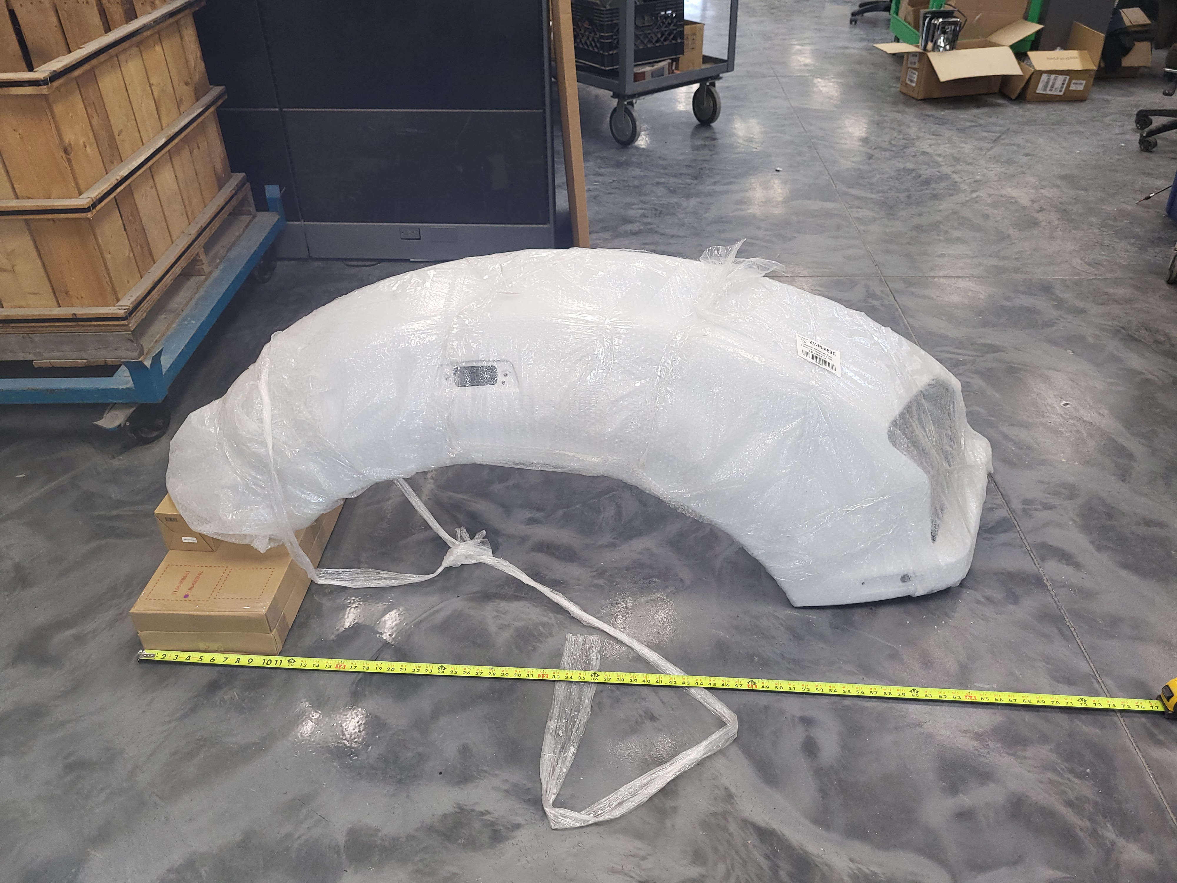 DuraBuilt Passenger Side Fender for Kenworth T-880, L35-6060-210R - Image 4
