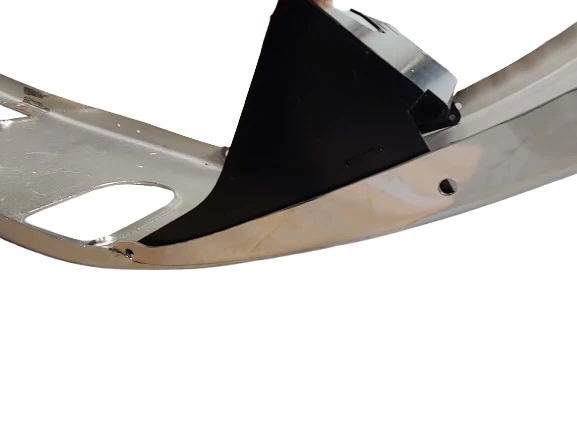 DuraBuilt Mack Vision / CX Steel Chrome Bumper | 17" | Tow Holes | MKB-622C - Image 6
