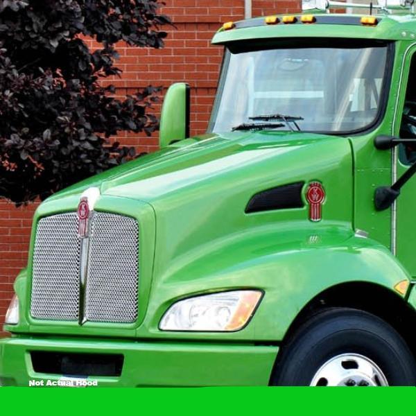 Value HD Fiberglass Replacement Hood for Kenworth T370, L29-1100-101 - Image 4