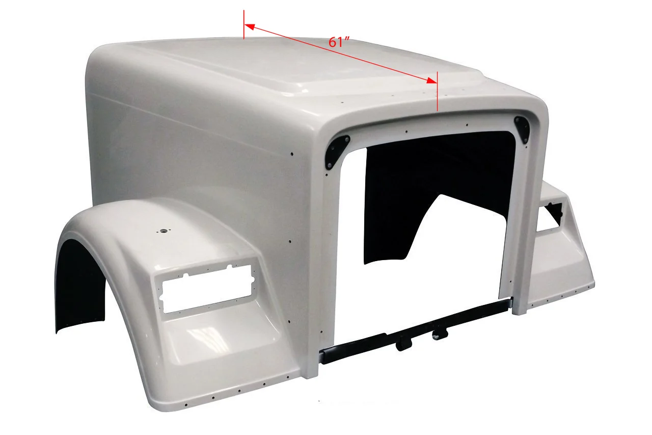 Value HD Freightliner Classic 120 Hood 1988 & Newer, A17-14882-007 - Image 2