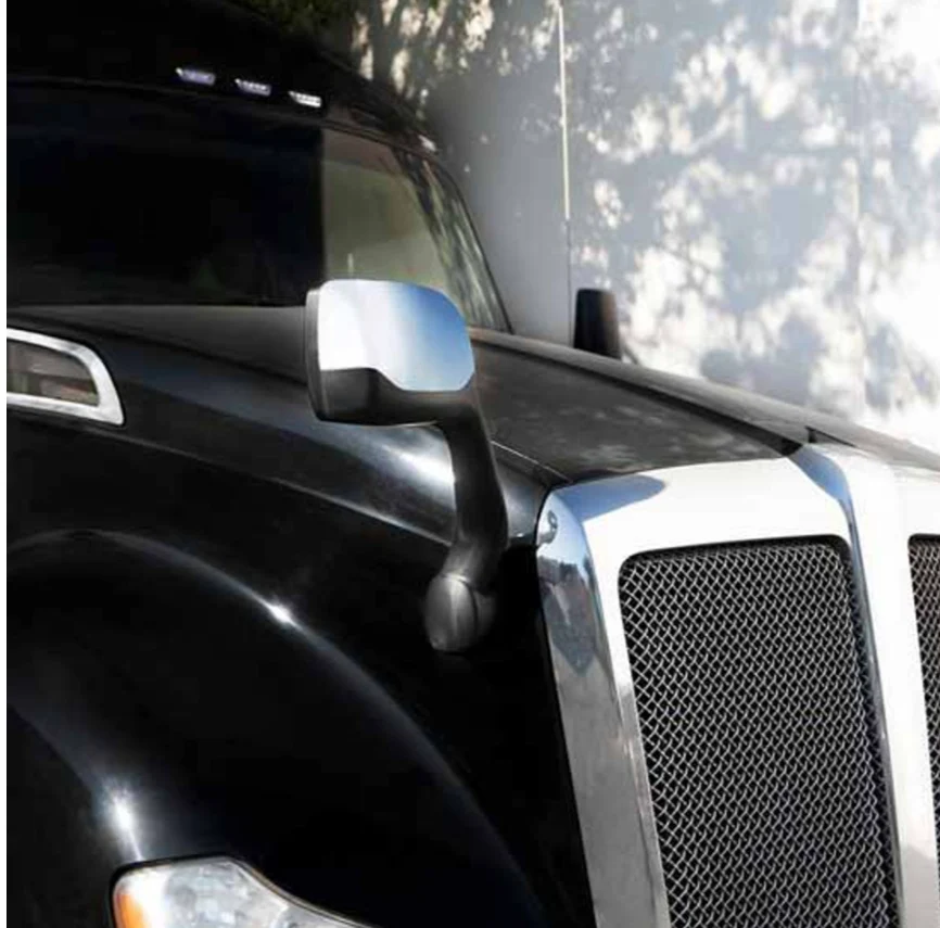 Value HD Hood Mirror | Kenworth T680 / T880 / Peterbilt 579 / 587 Gen 1 | Chrome (Passenger Side) | L59-6003-201R - Image 4