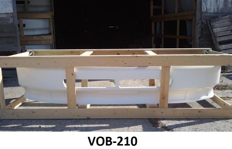 Volvo VNL Gen 1 Fiberglass Bumper - Image 4