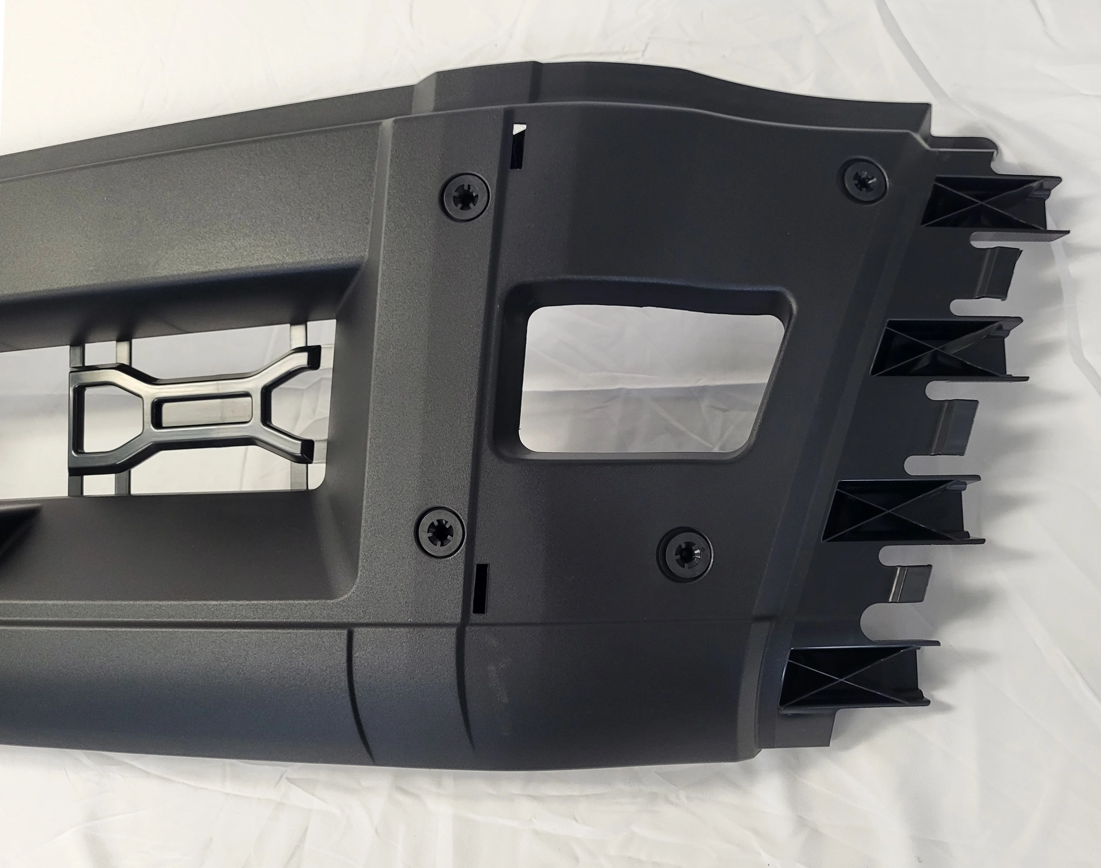 Volvo VNL Gen 3 Black Center Bumper Cover, 82750060 - Image 3