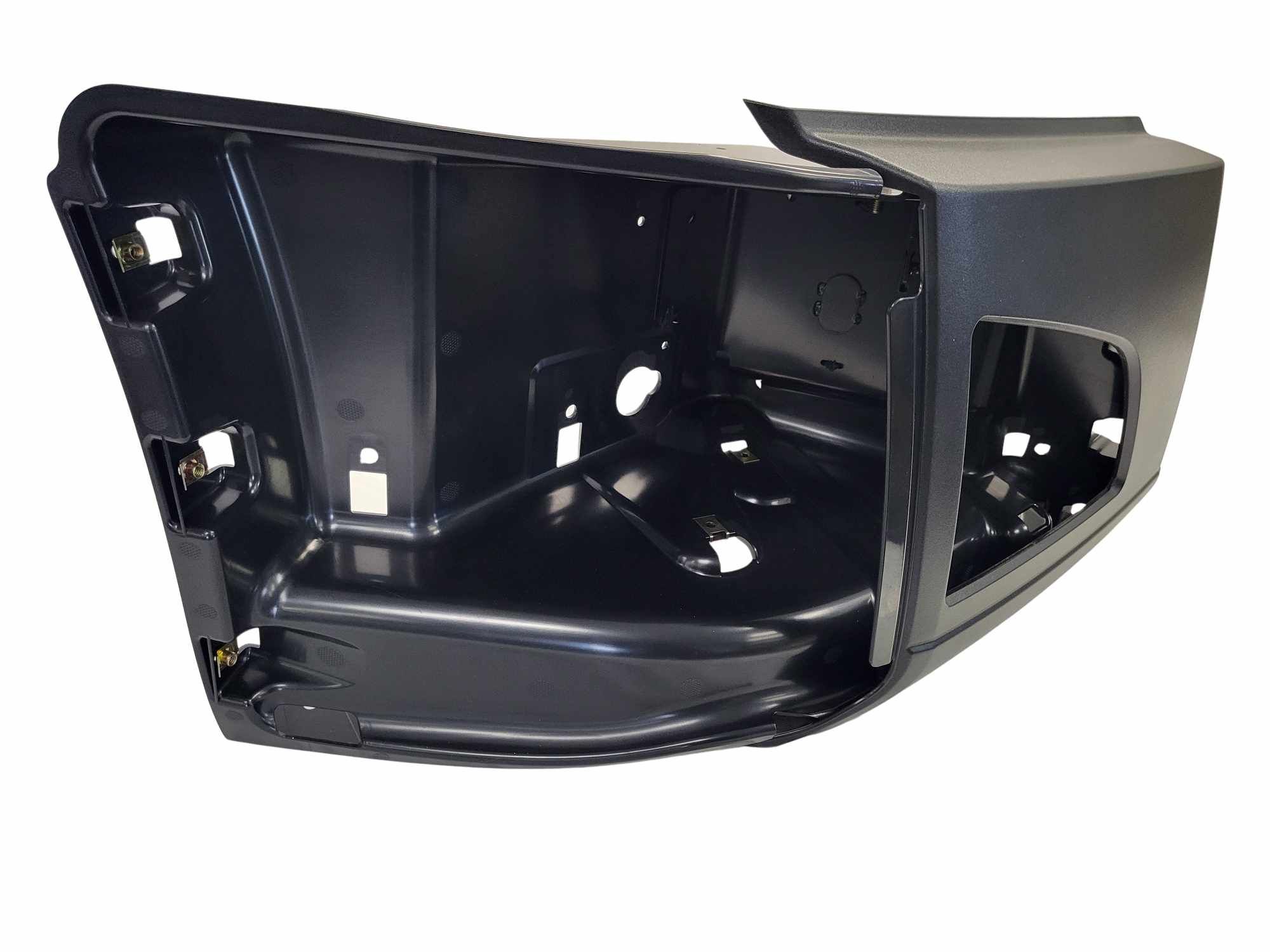 Volvo VNL Gen 3 Bumper Reinforcement w/Fogs, Black Passenger Side, 82750062