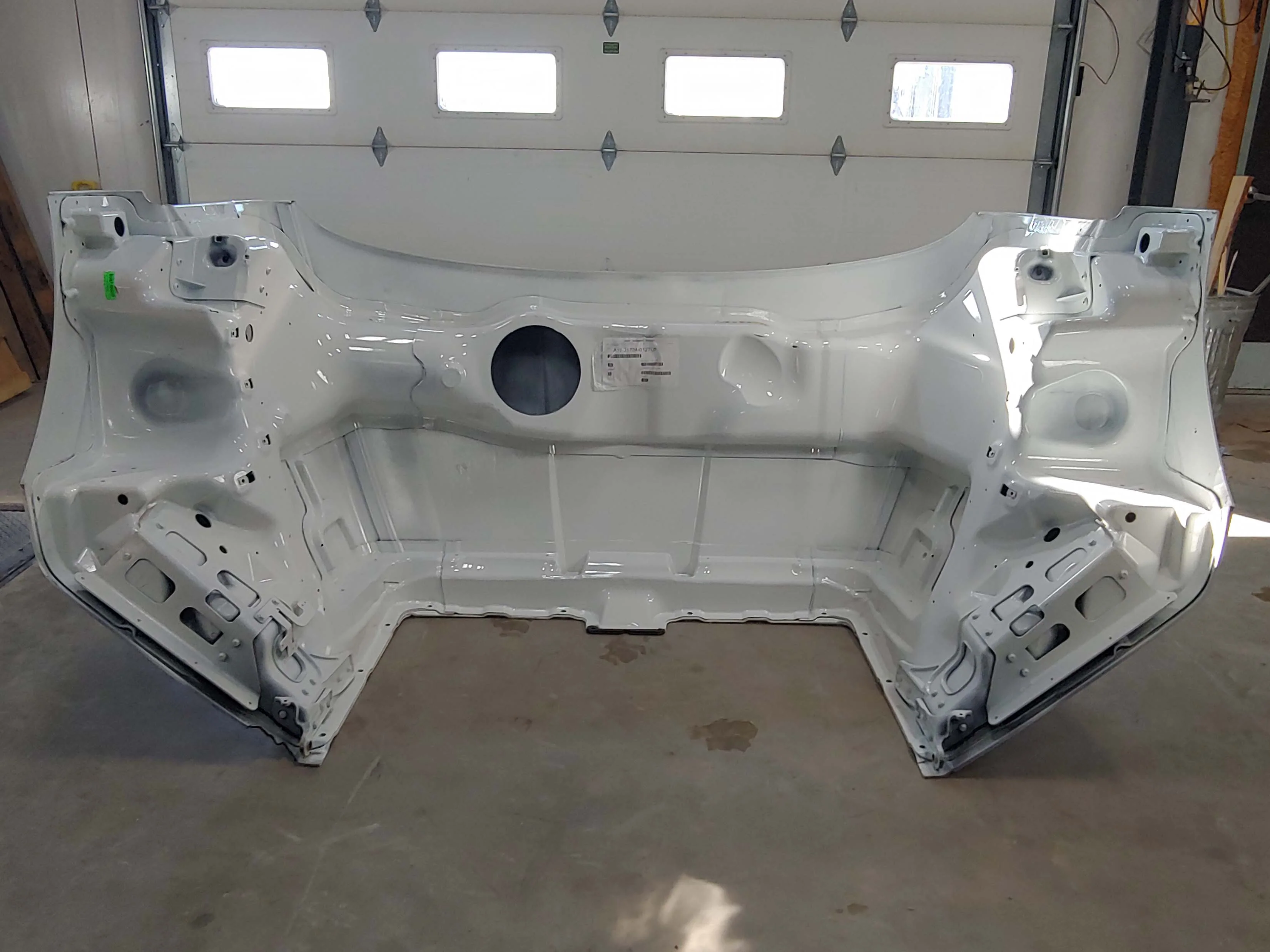 Western Star 47X SBA Hood, Fend Ext, OEM Take Off, U2407, A17-21724-008 - Image 8
