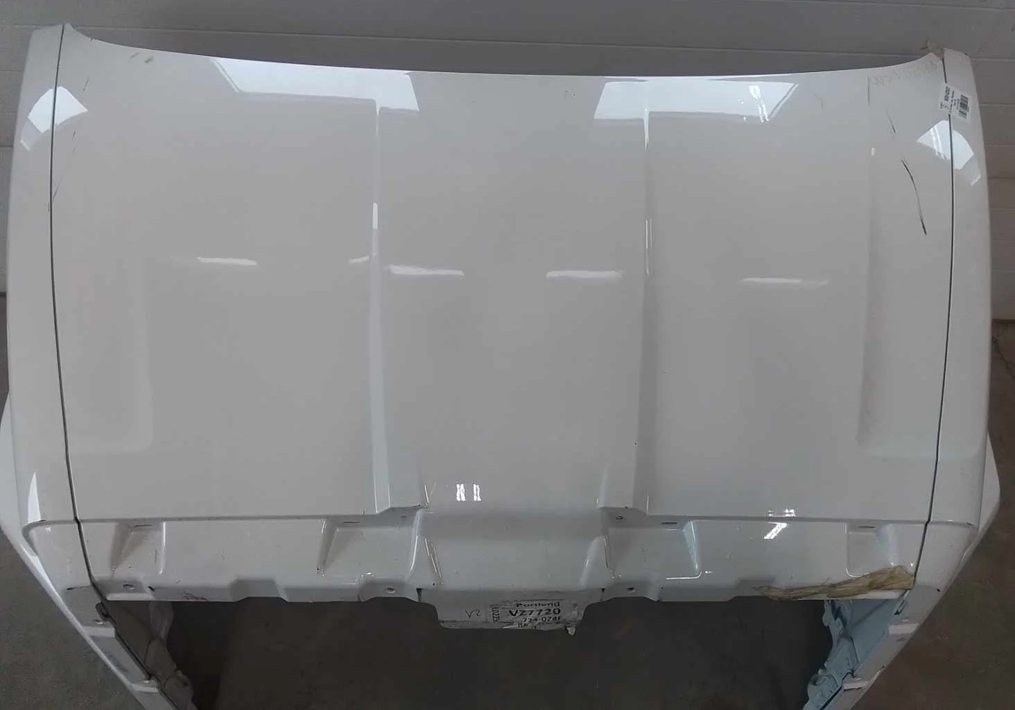 Western Star 47X SBA Hood, Pre-Clean, Fend Ext, OEM Take Off, U2522, A17-21724-024 - Image 8