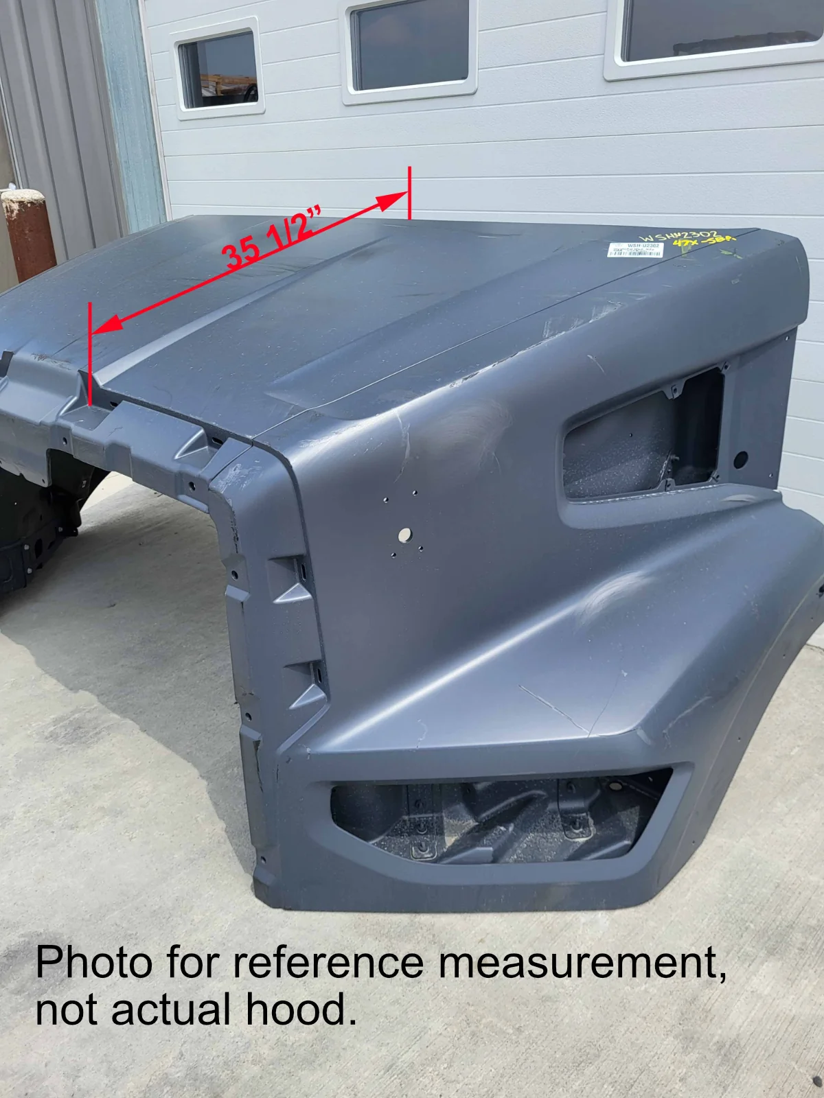 Western Star 47X SBA RH Mirror, OEM Take Off, U2523, A17-21724-004