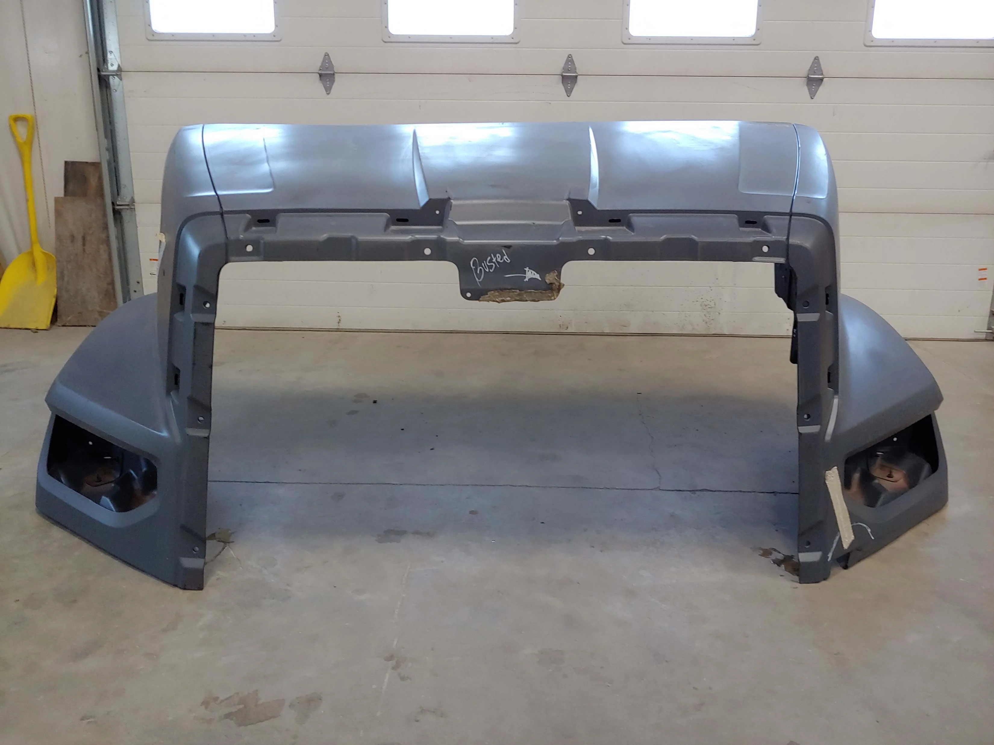 Western Star 47X SBA Hood, R/L Mirror, OEM Take Off, U2411, A17-21724-010 - Image 3