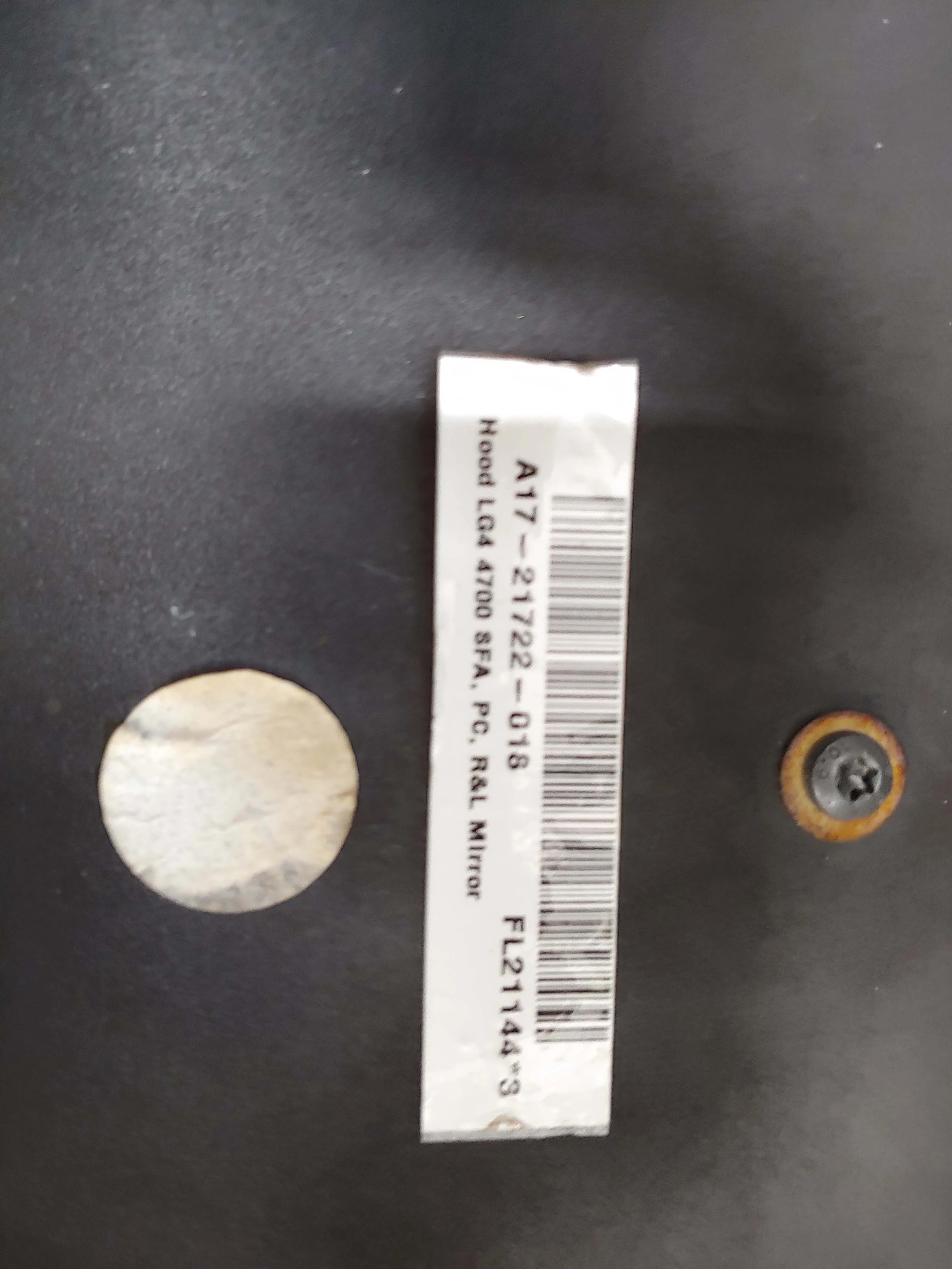 Western Star 47X SFA Hood Precleaner,  OEM Take-Off, U2401, A17-21722-018 - Image 12