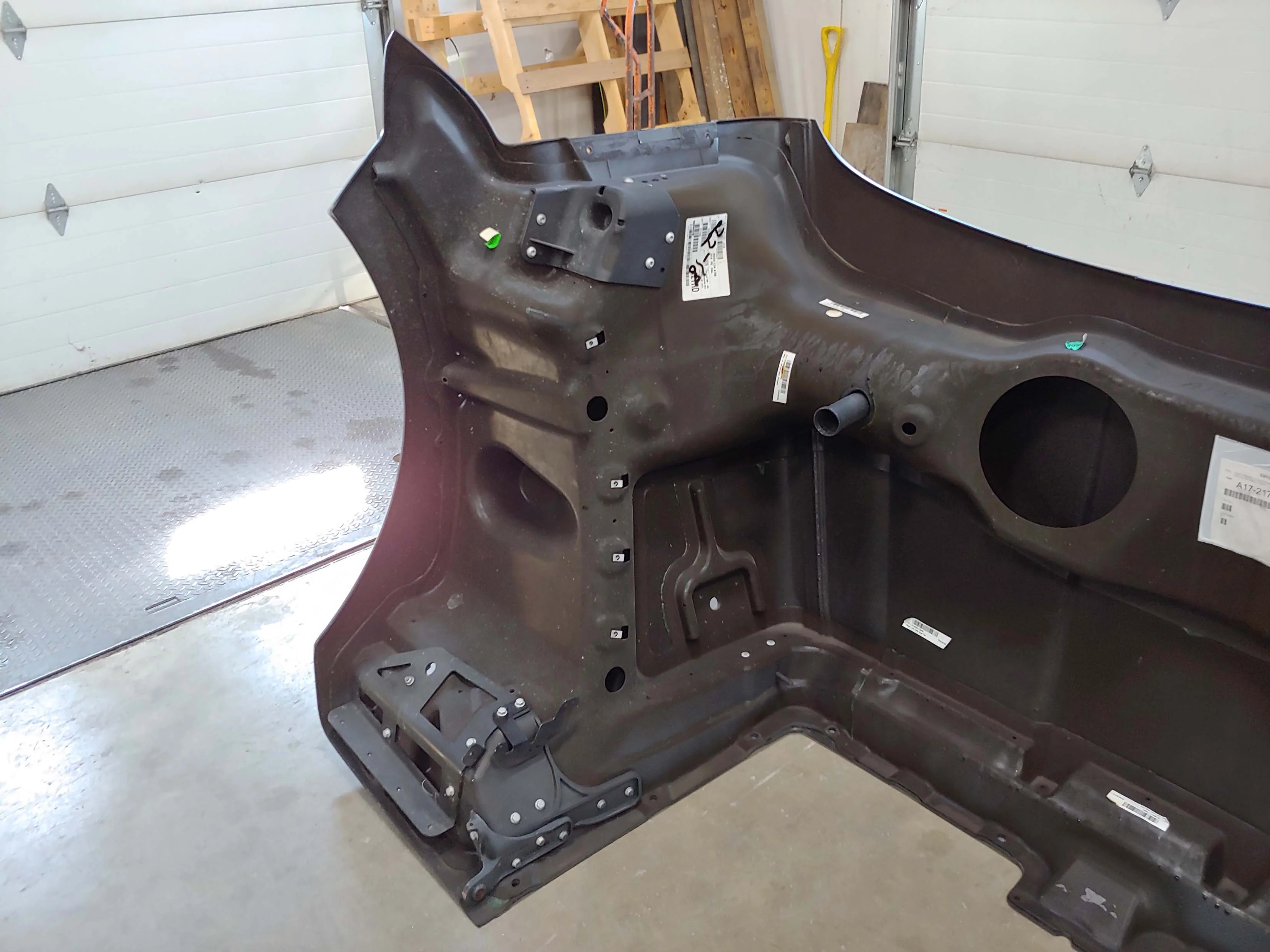 Western Star 47X SFA Hood Precleaner,  OEM Take-Off, U2401, A17-21722-018 - Image 14