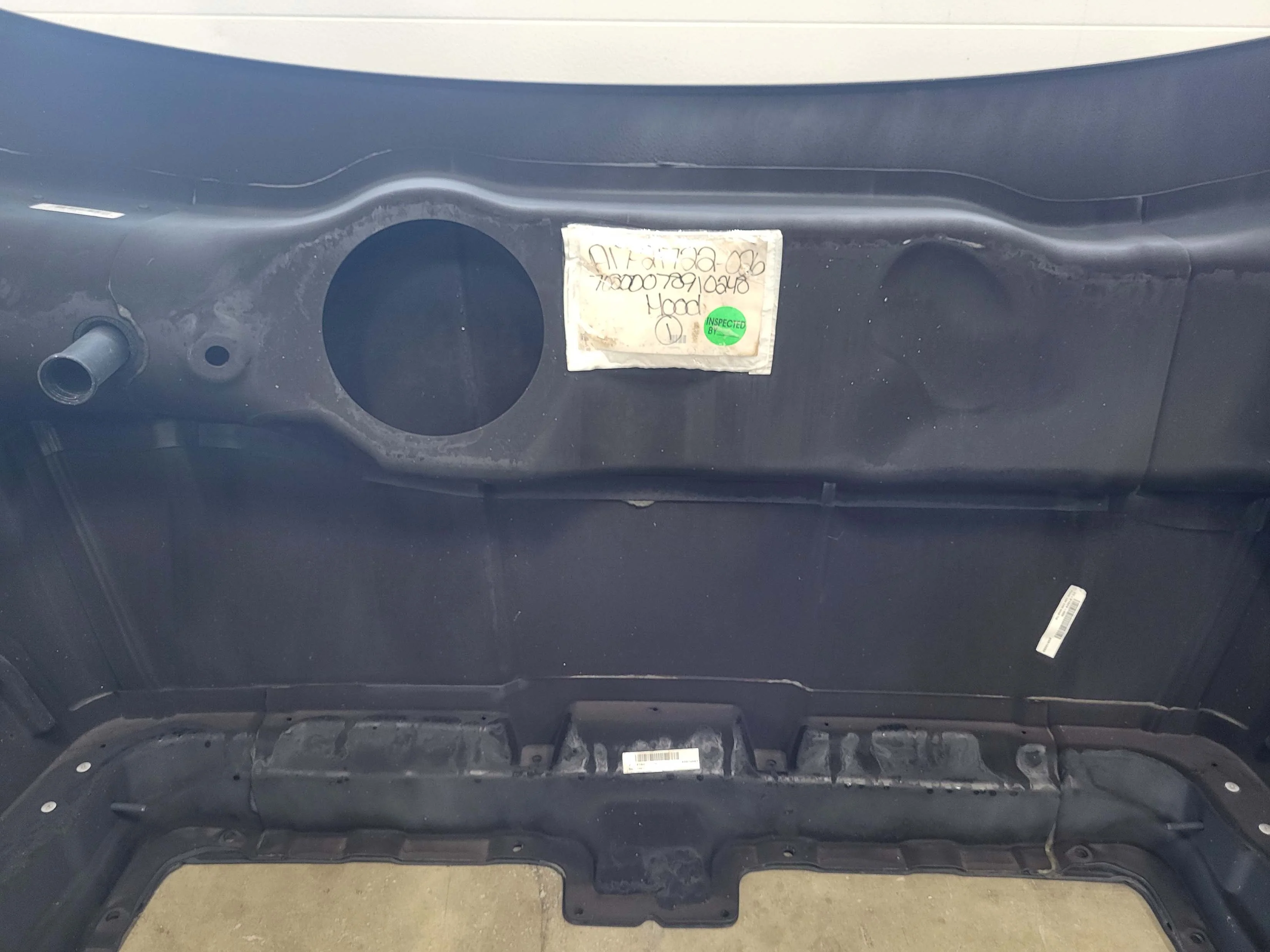 Western Star 47X SFA Hood w/Precleaner, R/L Mirror, Fend. Ext., OEM Take-Off, U2427, A17-21722-026 - Image 12