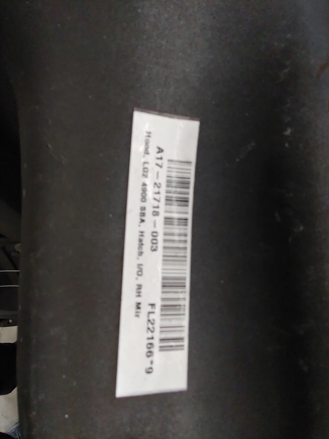 Western Star 49X SBA, Access Door, Drilled Fenders,  U2513, A17-21718-003 - Image 10