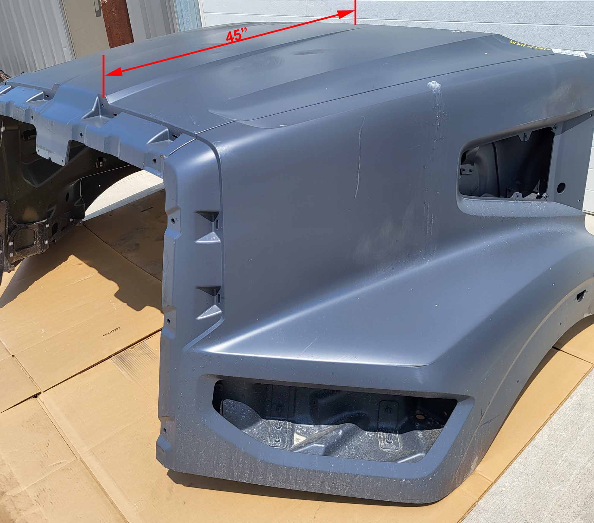 Western Star 49X SBA, Access Door, Drilled Fenders,  U2513, A17-21718-003 - Image 15