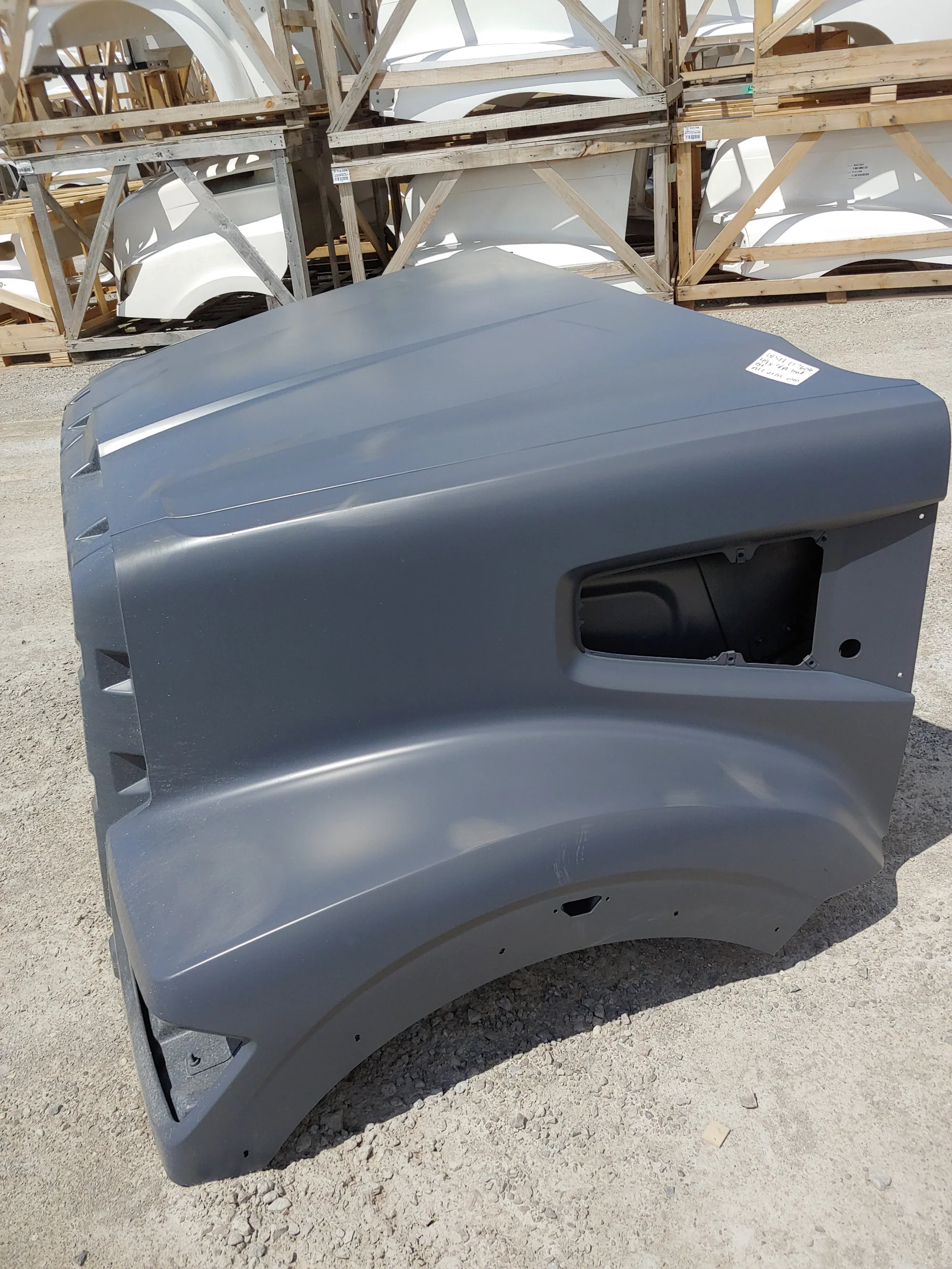 Western Star 49X SFA Hood, 2021-26, Fender Ext., OEM Take-Off, A17-21715-040 - Image 3