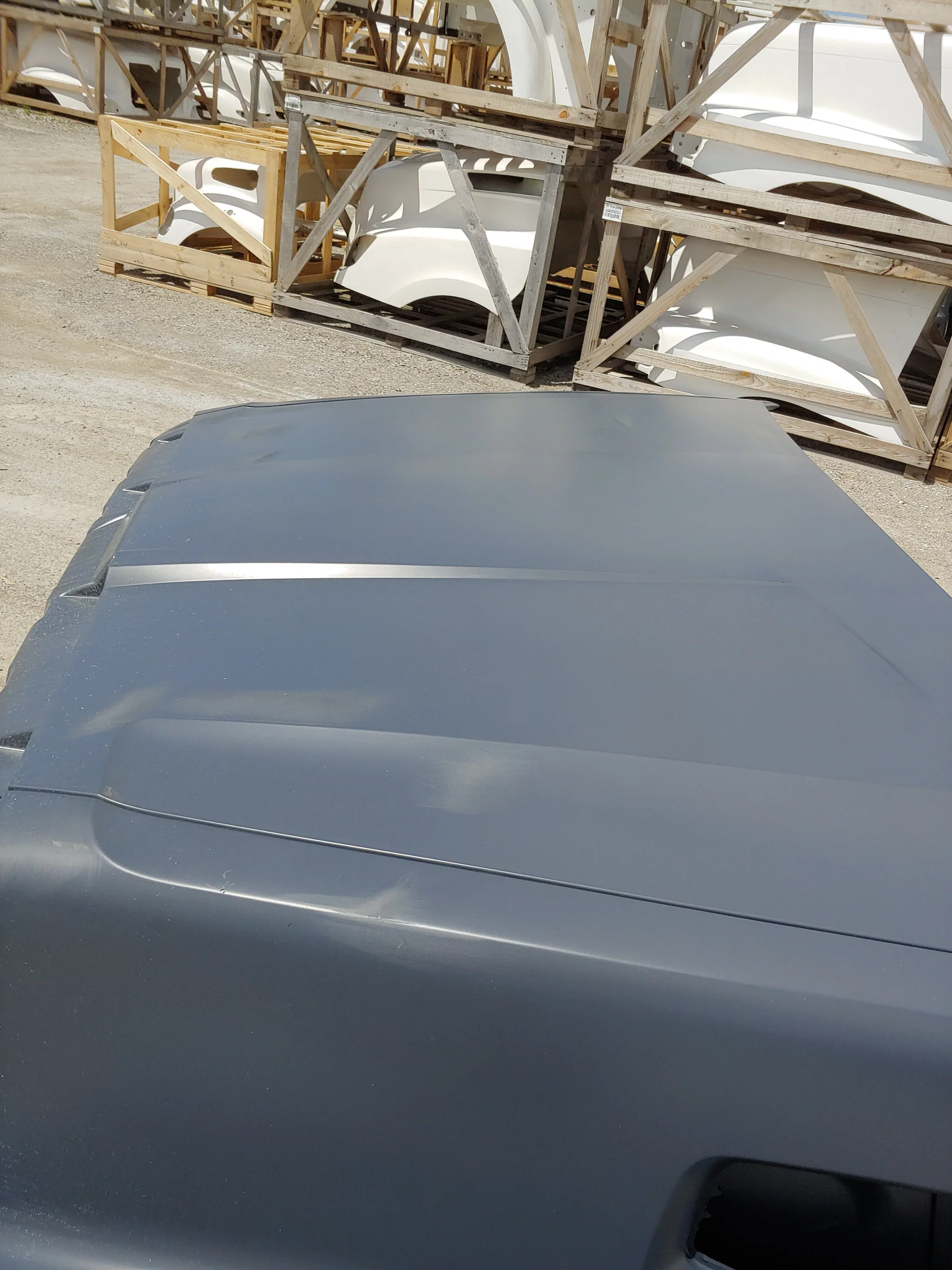 Western Star 49X SFA Hood, 2021-26, Fender Ext., OEM Take-Off, A17-21715-040 - Image 7