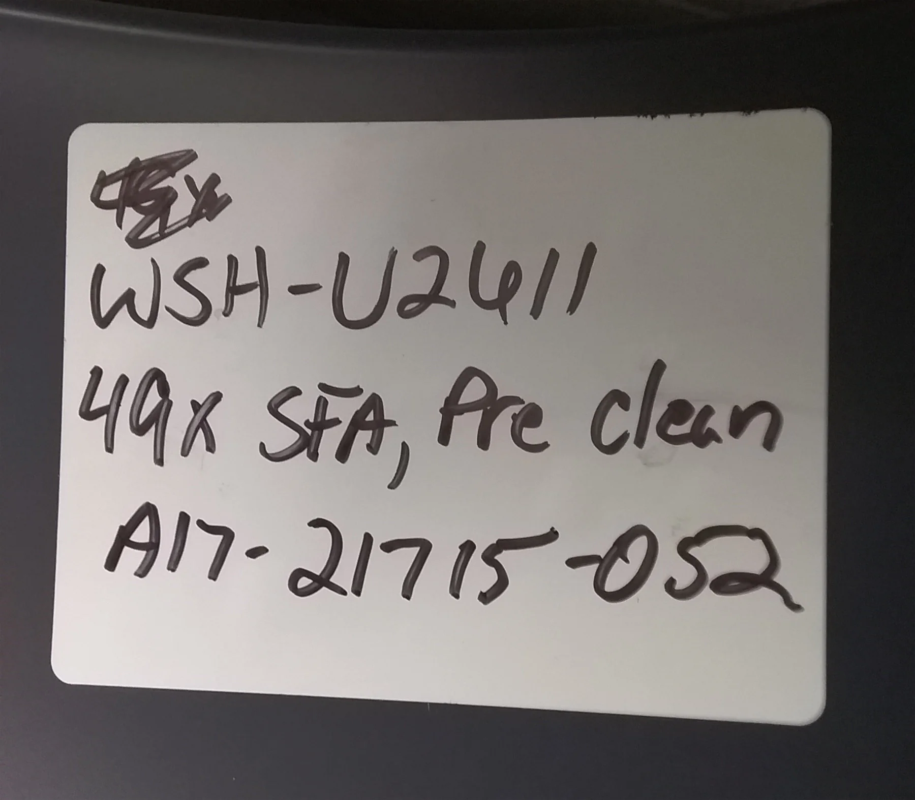 Western Star 49X SFA Hood, 2024-25, RH Mirror, Pre-Cleaner, OEM Take-Off, A17-21715-052 - Image 2