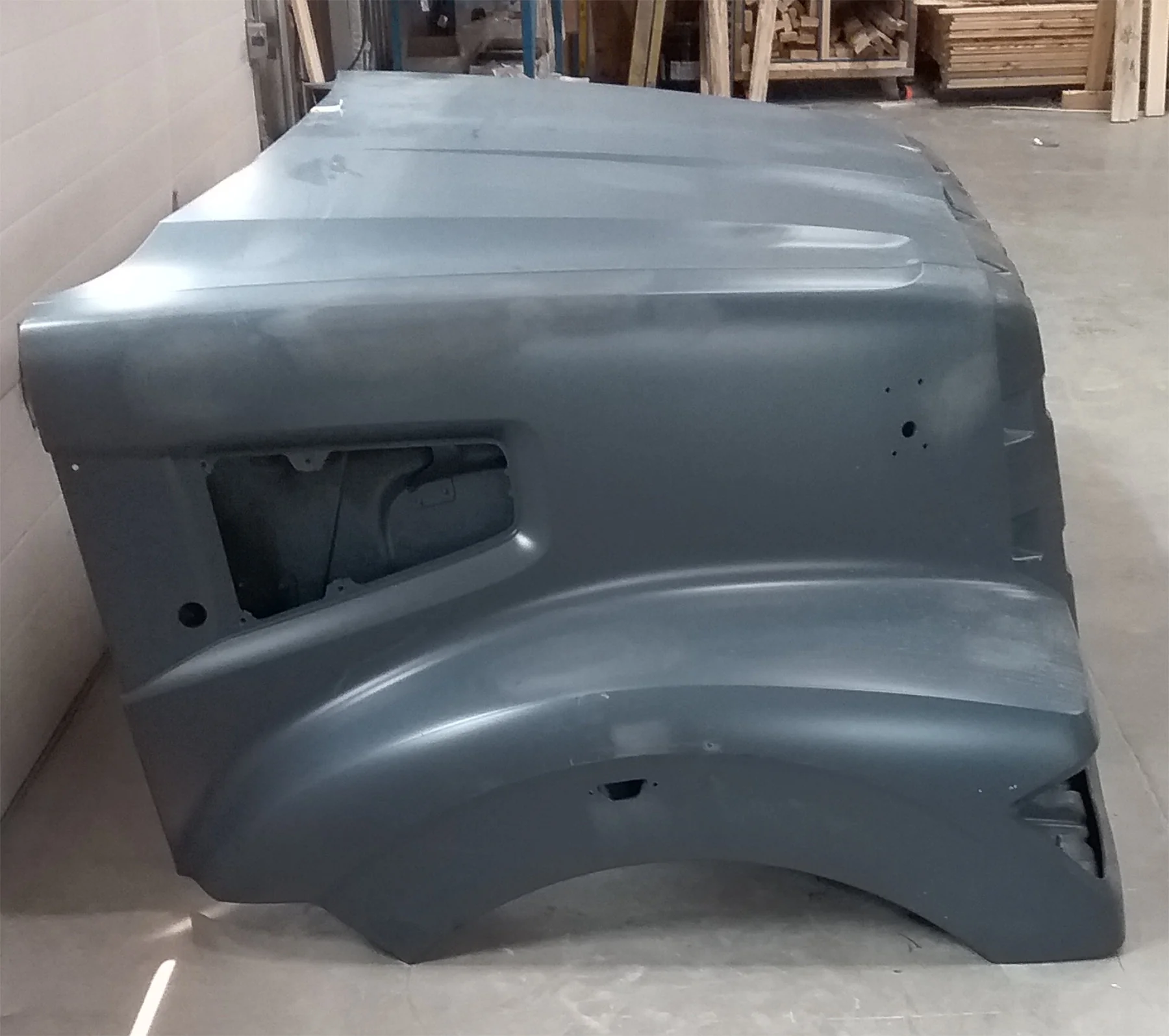 Western Star 49X SFA Hood, 2024-25, RH Mirror, Pre-Cleaner, OEM Take-Off, A17-21715-052 - Image 10