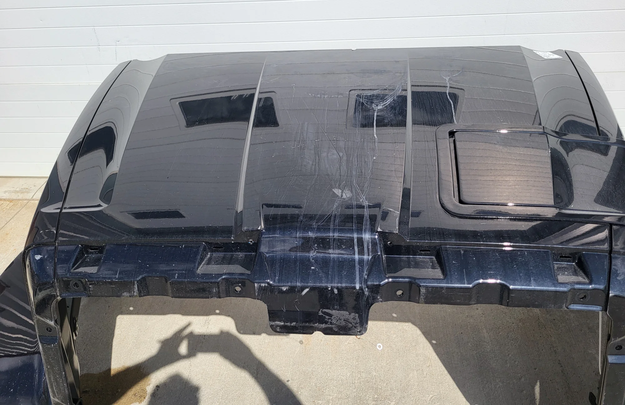 Western Star 49X SFA Hood, w/Access, RH Mirror, Fend. Ext., OEM Take Off, A17-21716-022 - Image 8