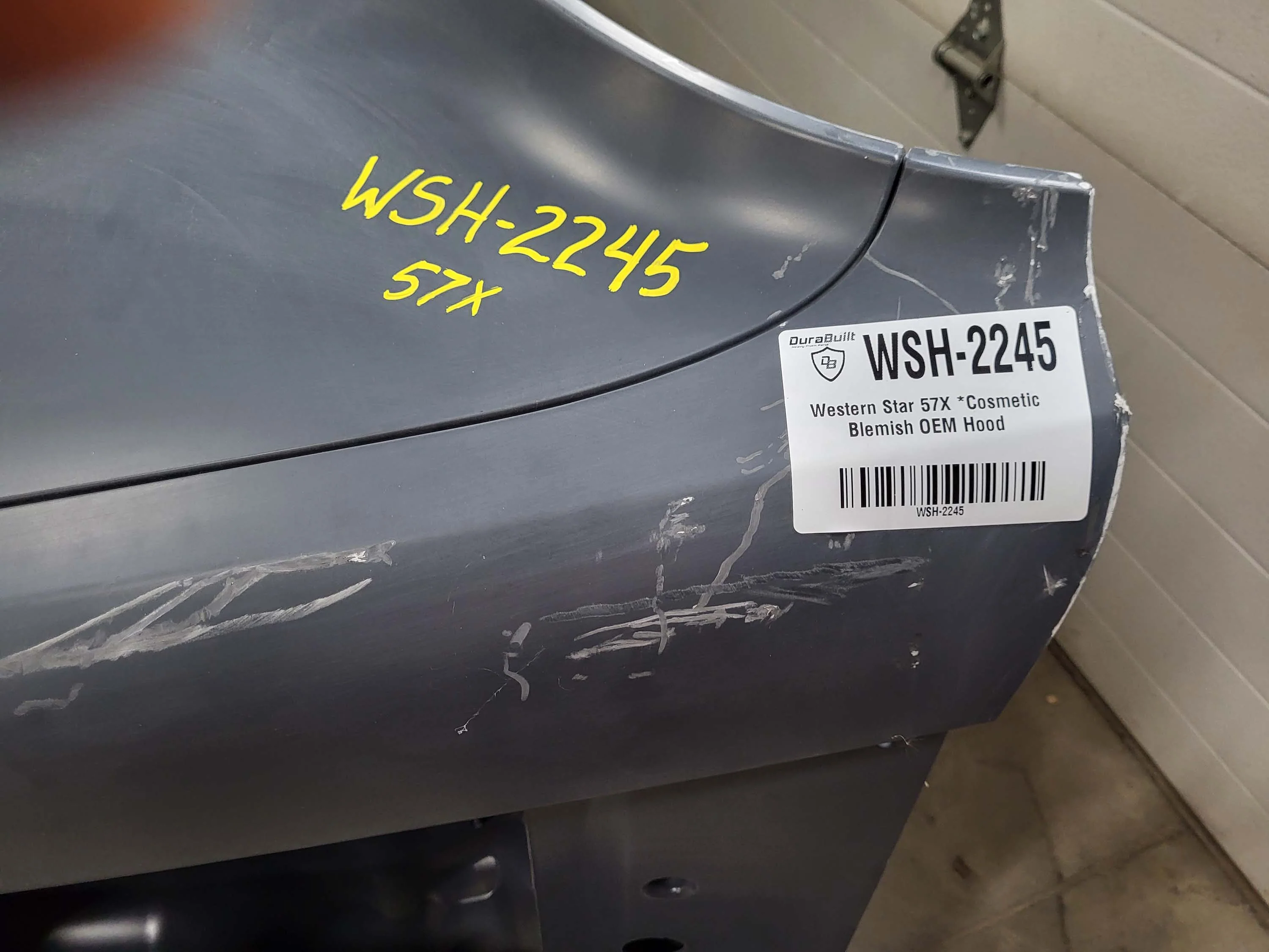 Western Star 57X  *Cosmetic Blemish OEM Hood, U2245 - Image 11